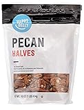 Amazon Brand - Happy Belly Pecan Halves, No Added