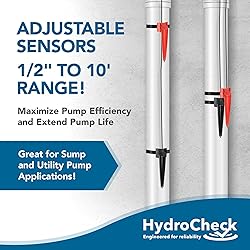 HydroCheck HC6000v2 Sump Pump Float Switch: Hi-Lo