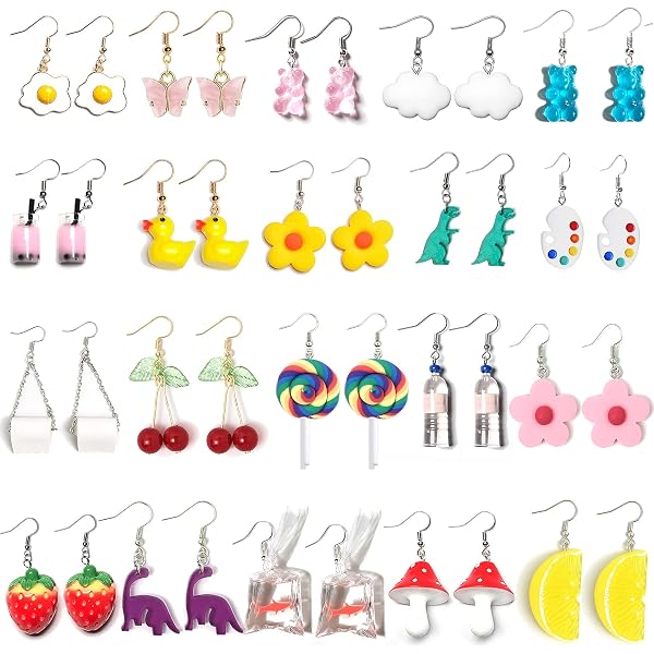 Aganippe Lot de 18/20/24 paires de boucles d'oreilles à tige sur le thème d' Halloween, toile d'araignée, citrouille, fantôme, chauve-souris, Halloween pour femmes et filles, Cristal, Non connu Aganippe Lot de 18/20/24 paires de boucles d'oreilles à tige sur le thème d' Halloween, toile d'araignée, citrouille, fantôme, chauve-souris, Halloween pour femmes et filles, Cristal, Non connu