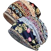 Lrastok Women Chemo Caps Cancer Headwear Sleep Head Scarf Chemotherapy Beanie Hat