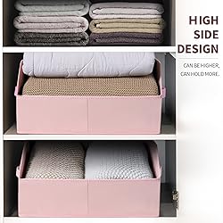 Homsorout Closet Baskets for Shelves Trapezoid