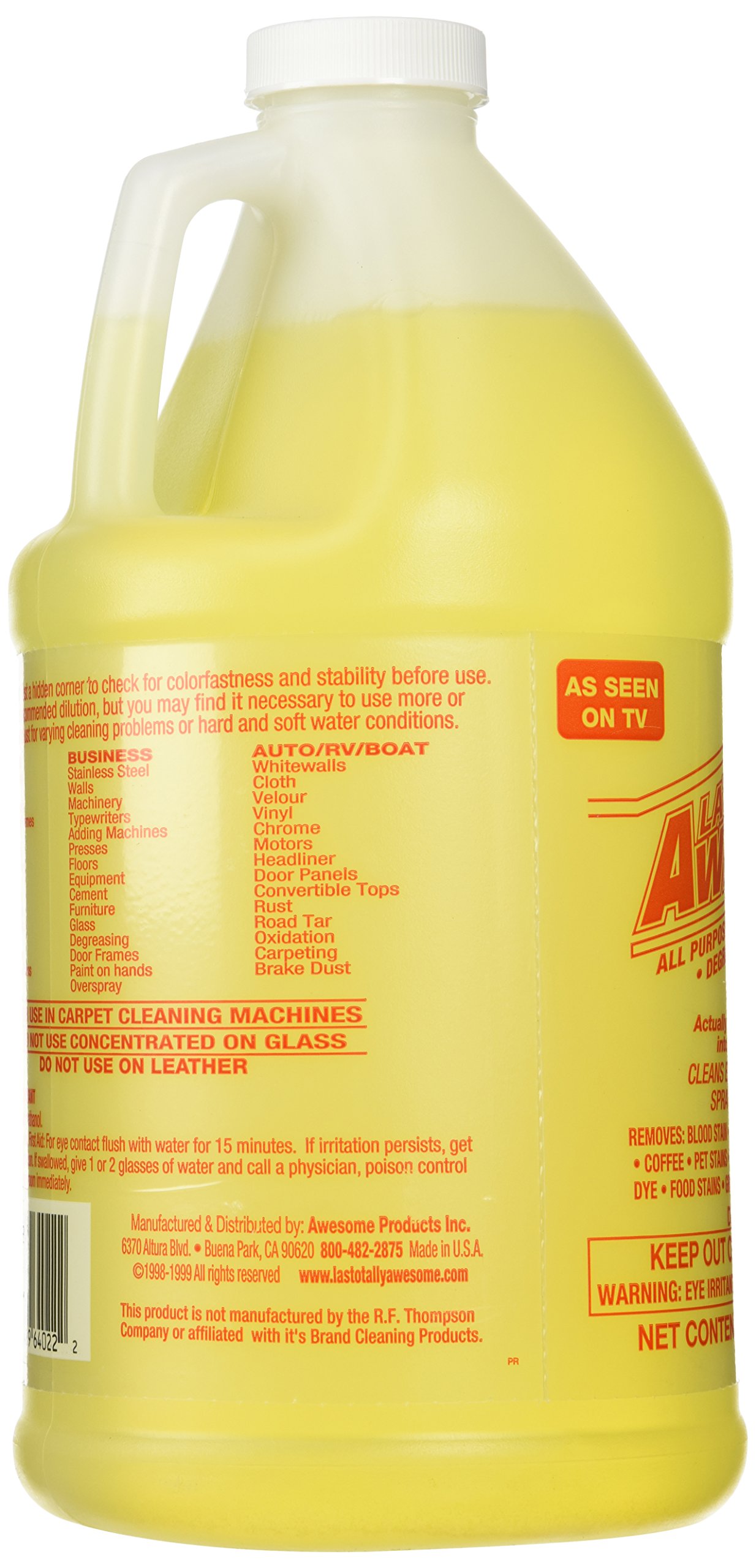 La's Totally Awesome Cleaner/Degreaser 64oz 722429640222 eBay