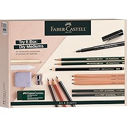 Faber-Castell Try It Box: Dry Mediums - 17 Piece