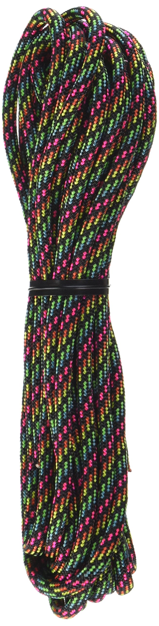 Pepperell Parachute Cord 4 mmx16' Disco Nights, Acrylic, Multicolour, 0.12x6.35x21.59 cm