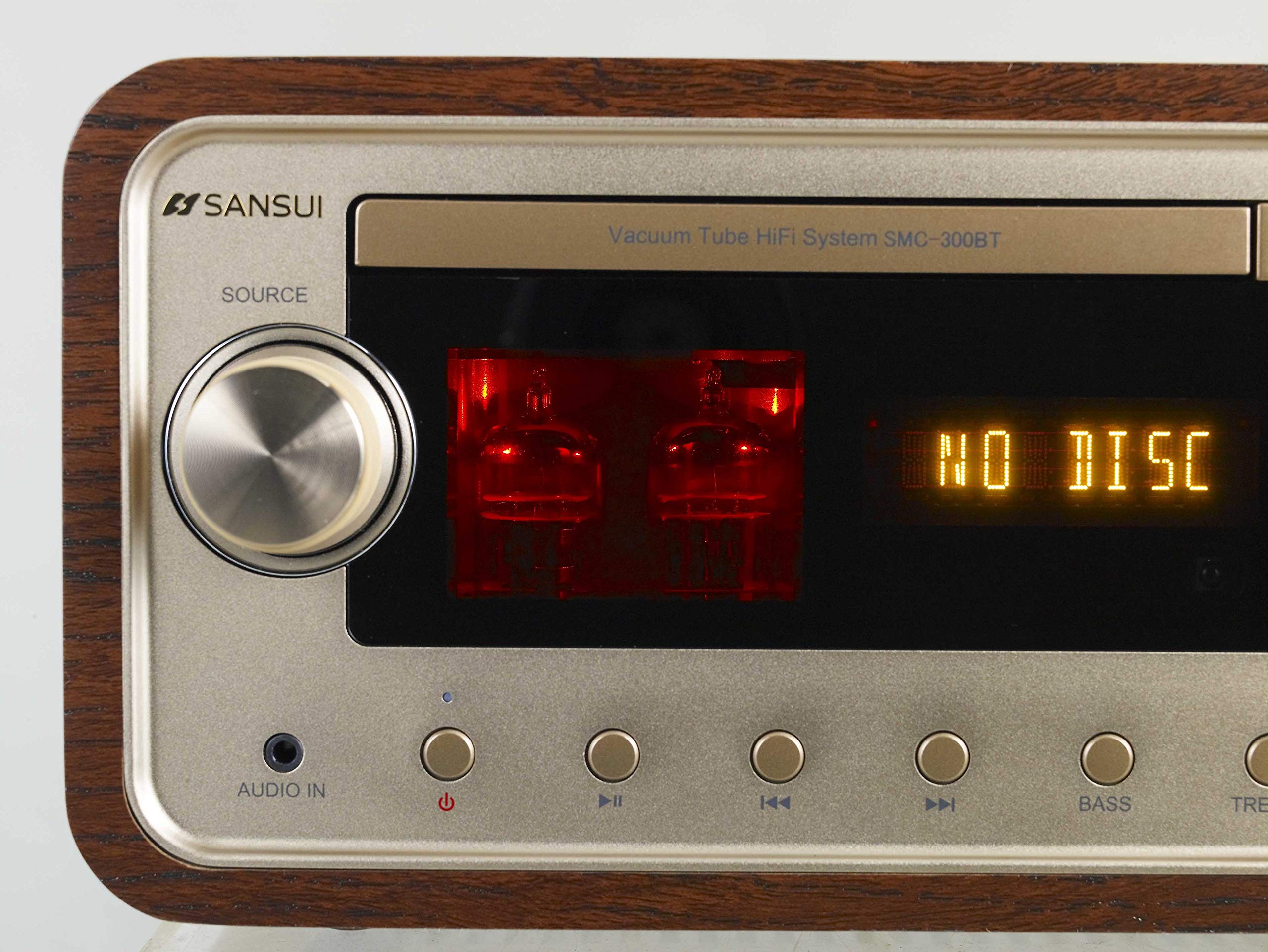 退院セール‼️SANSUI真空管搭載ハイブリッドアンプコンポ SMC-300BT Mua SANSUI 真空管ハイブリッドアンプ搭載CDステレオシステム SMC