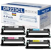 DR223CL Drum Unit Set 4 Pack Replacement for Brother MFC-l3770CDW Drum | Works with Brother DR-223CL Drum HL-L3210CW HL-L3230CDW HL-L3270CDW HL-L3290CDW MFC-L3710CW MFC-L3750CDW Printer