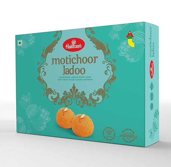 Haldirams Motichoor Ladoo (400g X 2 Box) Rs.609