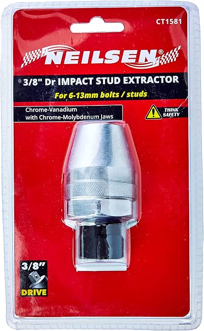 Neilsen CT1581 3/8in Drive Impact Stud Extractor for 6-13mm Bolts