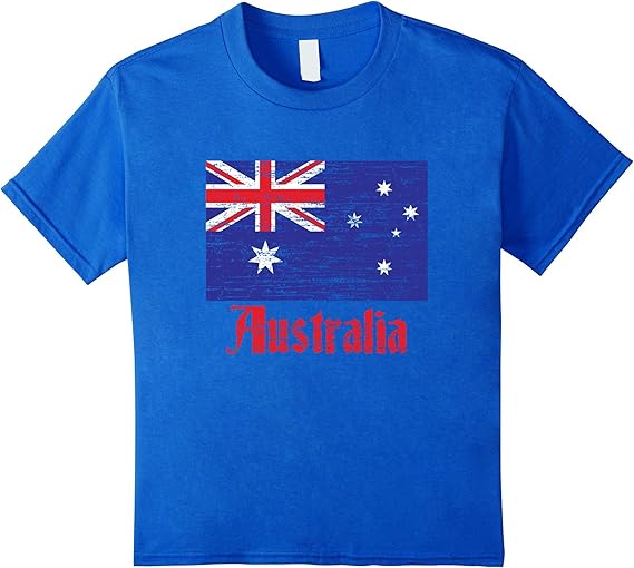Flag of Australia, Australian Flag TShirt Clothing