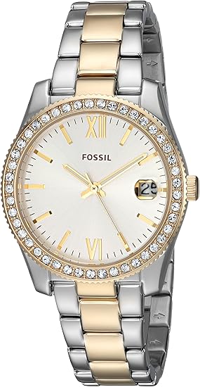 fossil scarlette two tone