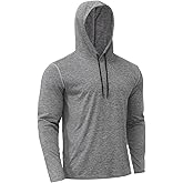 X-thud Men’s Hoodies Long Sleeve Drawstring Pullover Sweatshirt Casual Hooded for Gym Workout Athletic