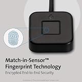 Kensington VeriMark Desktop Fingerprint Reader USB Key K62330WW view 3