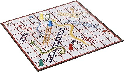 Funskool Games Snakes and Ladders,Multicolor