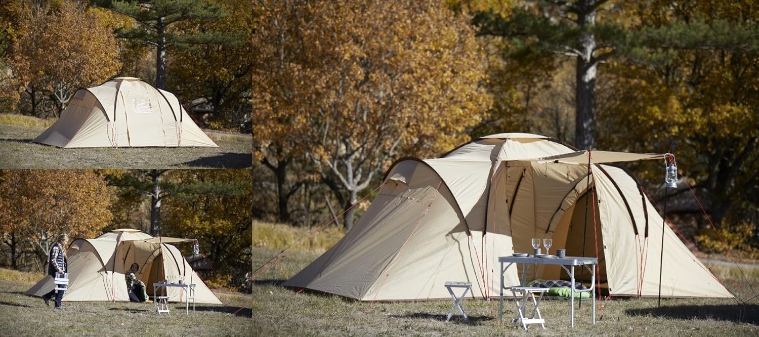 Tente dôme GRAND CANYON Atlanta Tente igloo 4 personnes Vestibule de c
