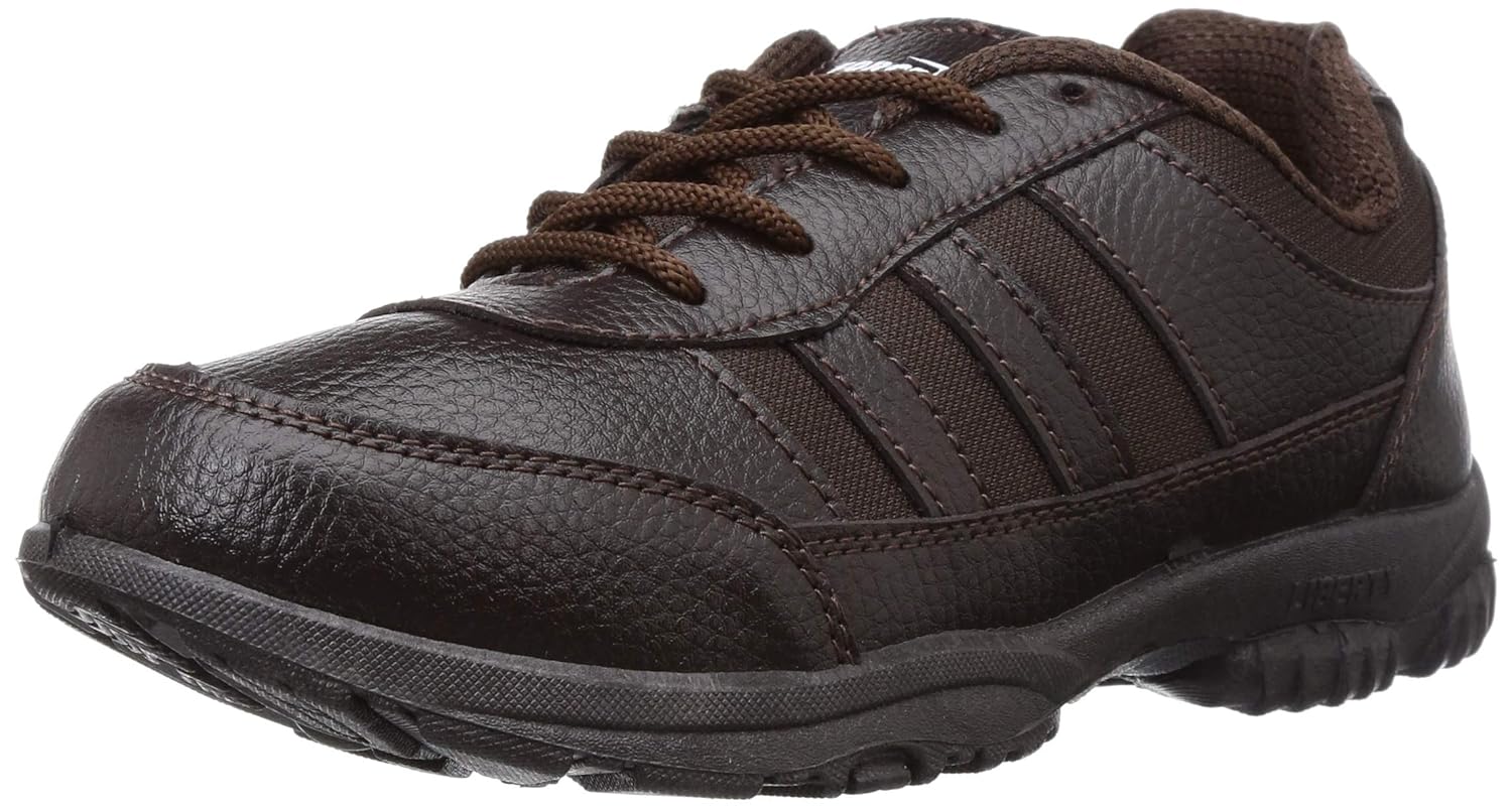 Buy Liberty Force 10 Brown Kids NonLeather School Shoes at Amazon.in