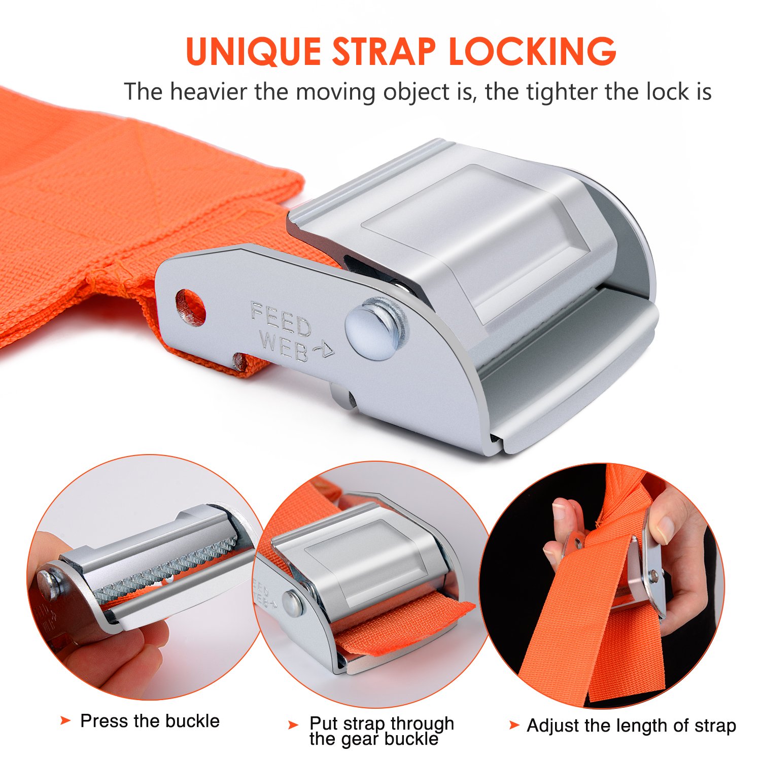 GOOACC 2 Person Moving Shoulder Harness Lifter Aid with Foam Pad 13Feet Lifting Straps Carry Bag Max Load 600 Pound 2