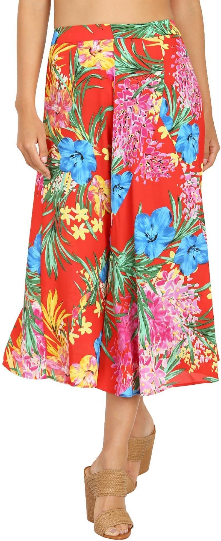 Show Me Your Mumu Women's Tea Party Tropical Tango Midi Skirt