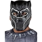 Jazwares Marvel Black Panther Adult Half Mask Standard