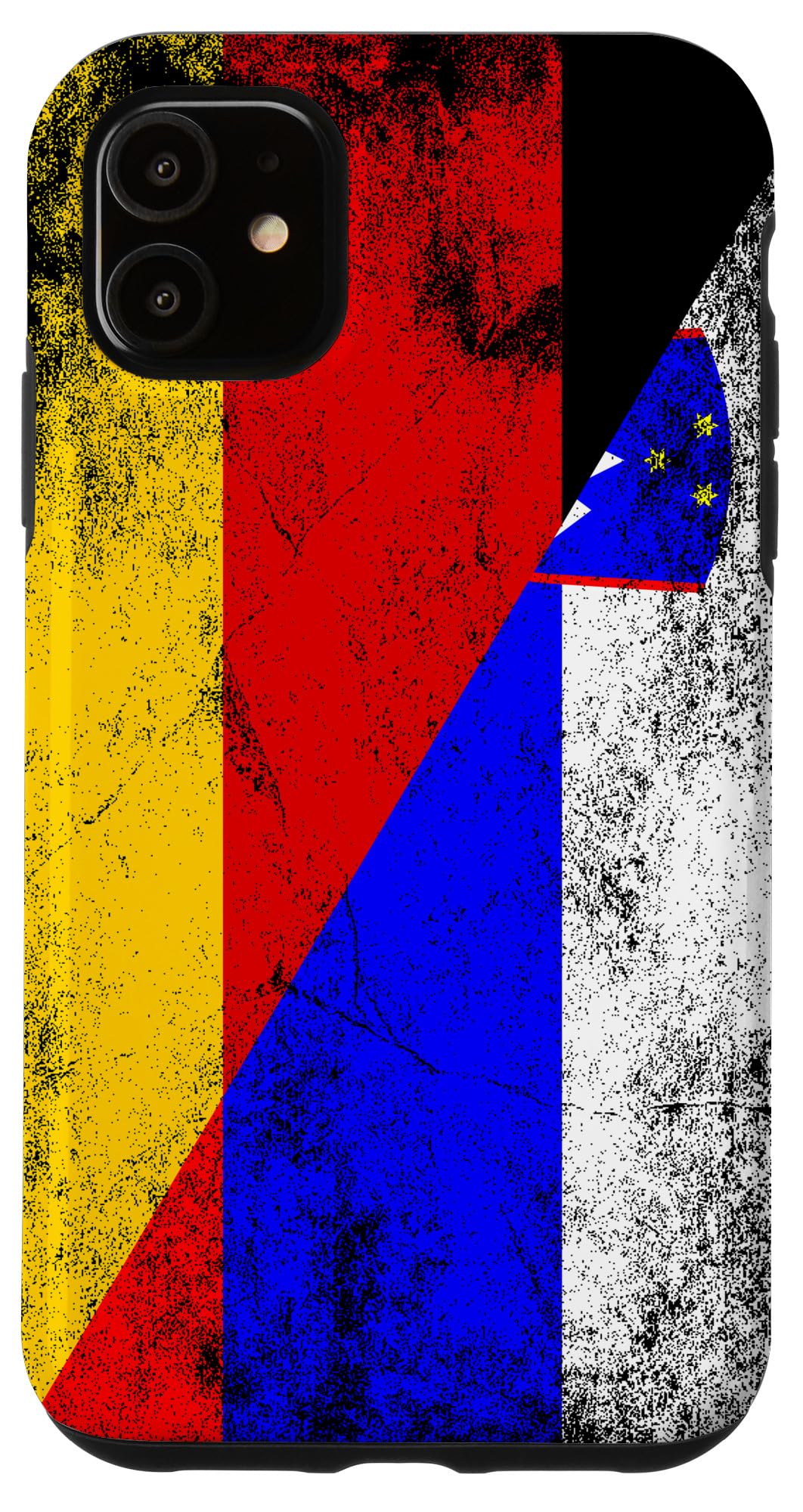 iPhone 11 Germany Slovenia Flags - German Slovene, Slovenian Case