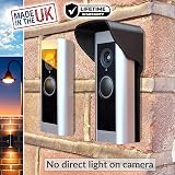 Mars Outpost Rain Cover for Ring Video Doorbell Pro/Pro 2 No Drill Mount view 3