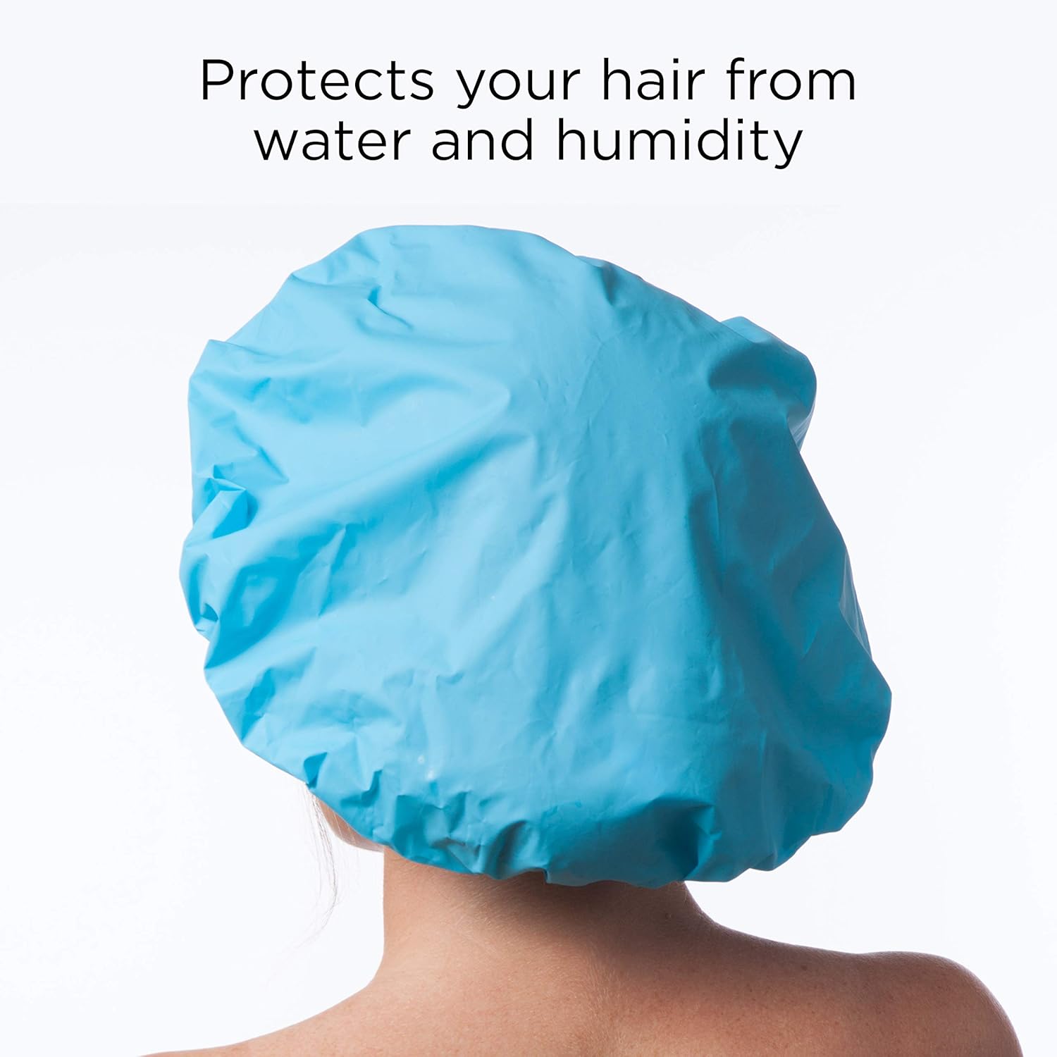 Goody Styling Essentials Shower Cap, 3 count, Colors May Vary : Beauty