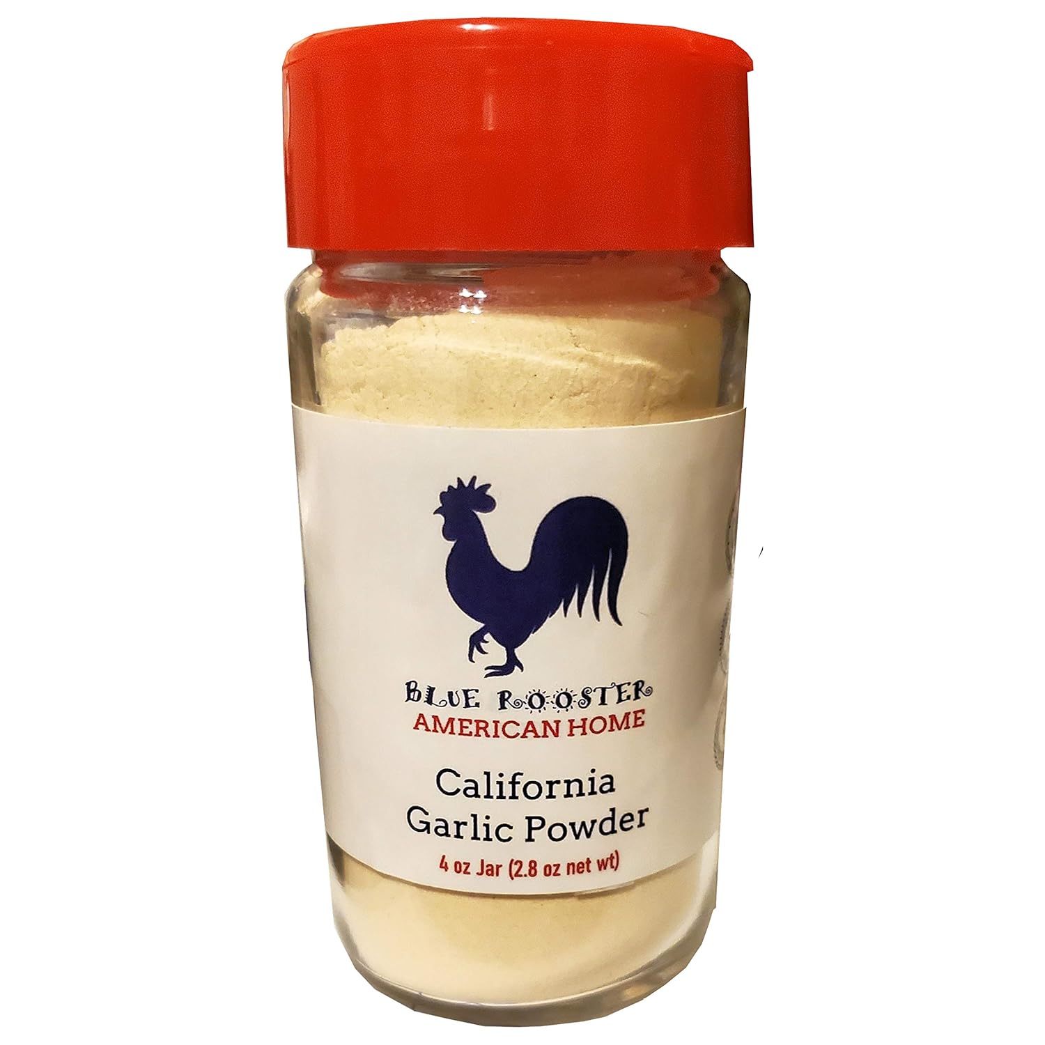Blue Rooster CaliforniaGrown Organic Garlic Powder 100 Made in USA, Keto