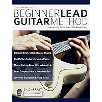 Guitar Solo School: Beginner Lead Guitar Method: Learn to Play Guitar Solos, The Musical Way (Play Rock Guitar Book 6) book cover