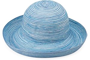 Wallaroo Hat Company Women’s Sydney Sun Hat - UPF 30+ Sun Protection, Packable, Adjustable, Medium - Beach, Travel, Wide Brim