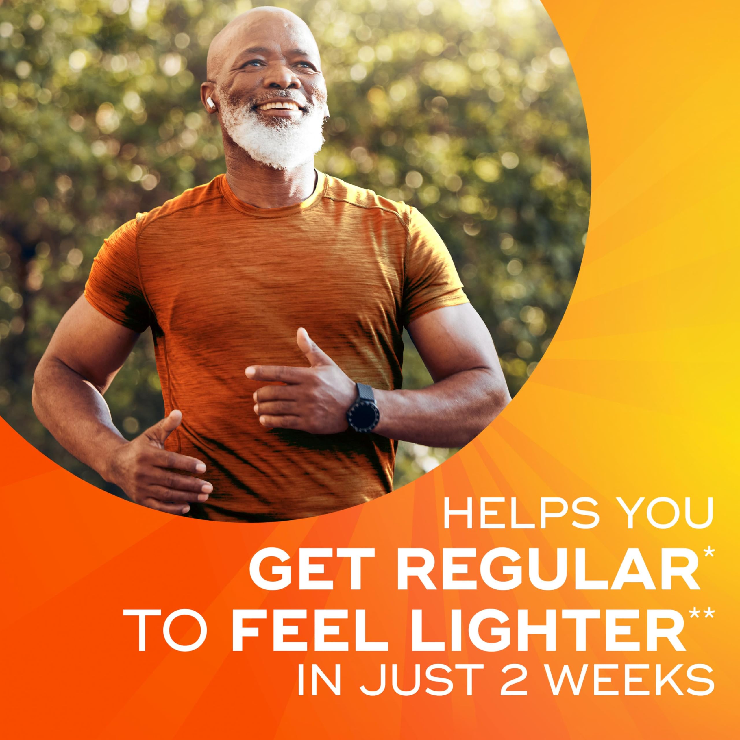 Metamucil 4-in-1 Psyllium Husk Fiber Supplement, Real Sugar, 114 tablespoons, Orange Flavored, Daily Fiber Powder for Digestive Health, made with Plant-Based Psyllium Husk Fiber