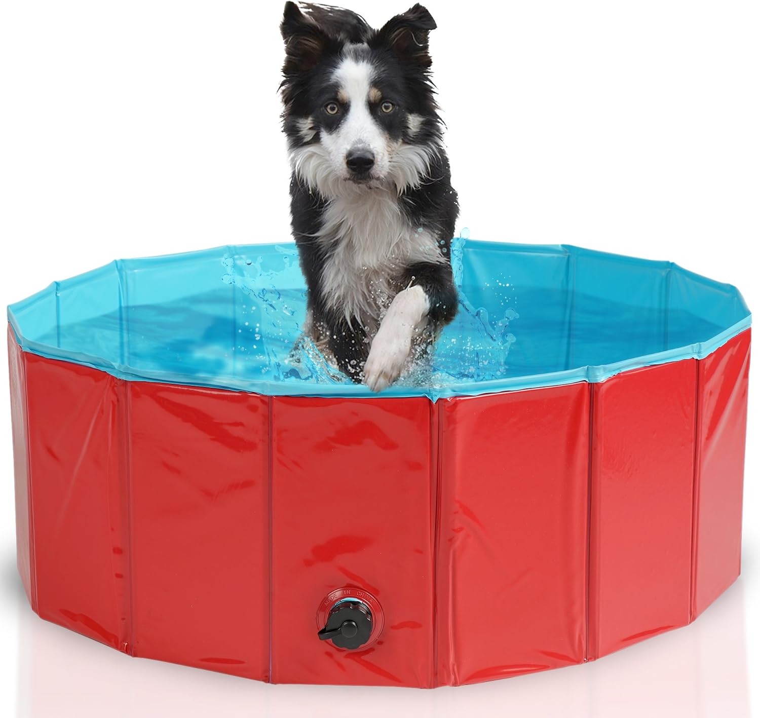 premium piscina para mascotas plegable 80x30cm multifuncional portatil pvc antideslizante banera para perros perrito gatos o como piscina para