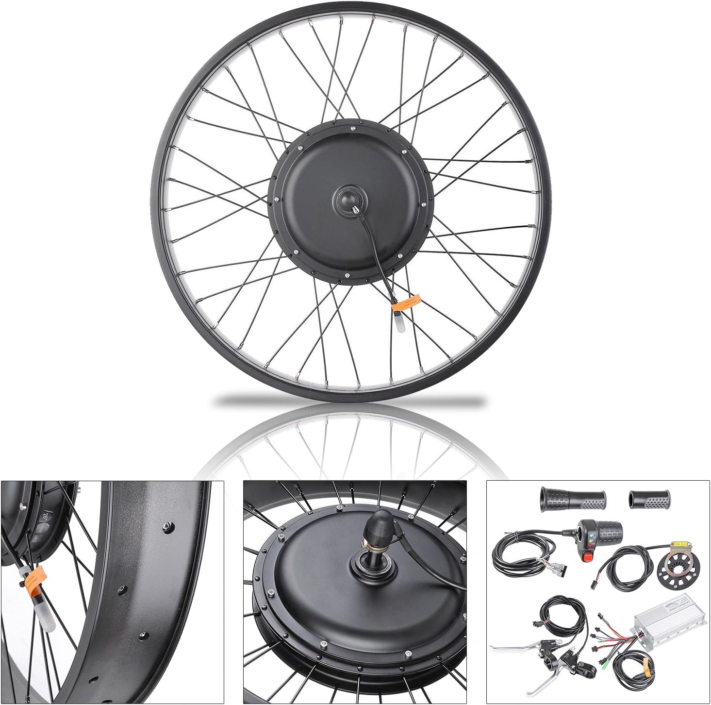 Rueda con motor electrico para bicicleta Las mejores bicis.