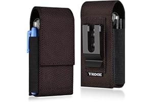 ykooe Multitool Sheath Compatible with Leatherman EDC Belt Organizer Tool Holster Nylon Pouch, Brown