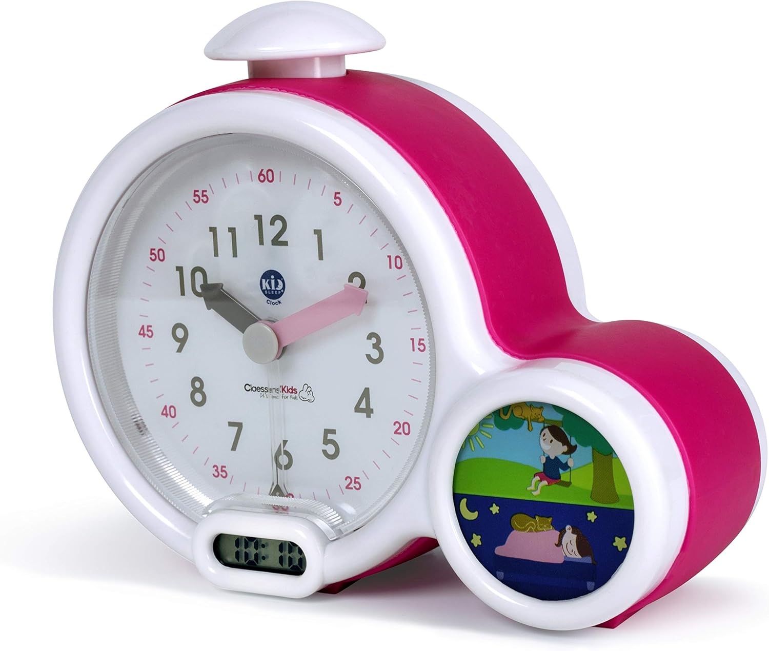 CLAE Ssens ‘Kids Kid ‘Sleep My First Alarm Clock, Pink BigaMart