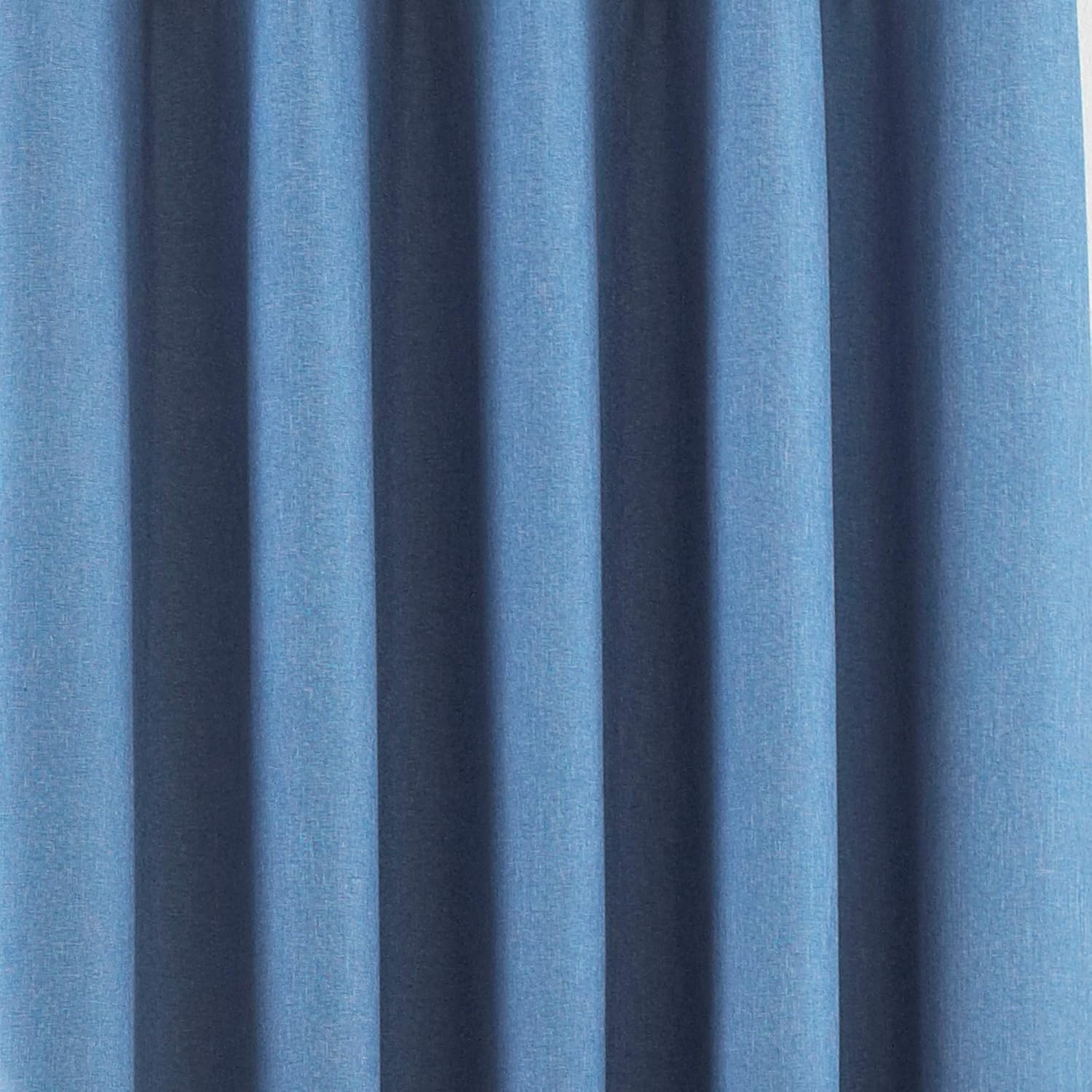 Riva Home Eclipse Blackout Eyelet Curtains, Polyester, Denim, 229 x 229cm, W 35.4" x L 90" (1 Panels) - Image 4