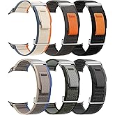 6 Pack Sport Band Compatible with Apple Watch Ultra 2 Band 49mm 46mm 45mm 44mm 42mm for Men Women, Breathable Nylon Trail Loop and Alpine Loop for iWatch Ultra 3/Ultra/Series 11 10 9 8 7 6 5 4 3 SE