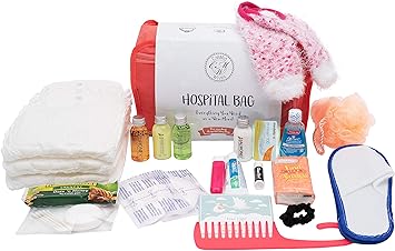 pre packed hospital bag for mom and baby