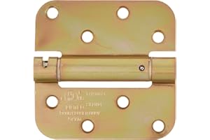 Deltana DSH4R52DBM Single Action Steel 4-Inch x 4-Inch x 5/8-Inch Spring Hinge
