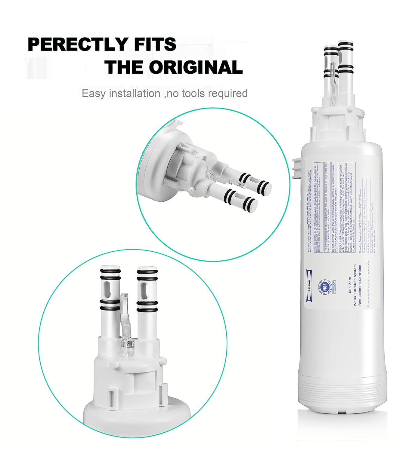 LAFY-Natural 7023811 Filtro Compatible con Filtro de Agua para ...