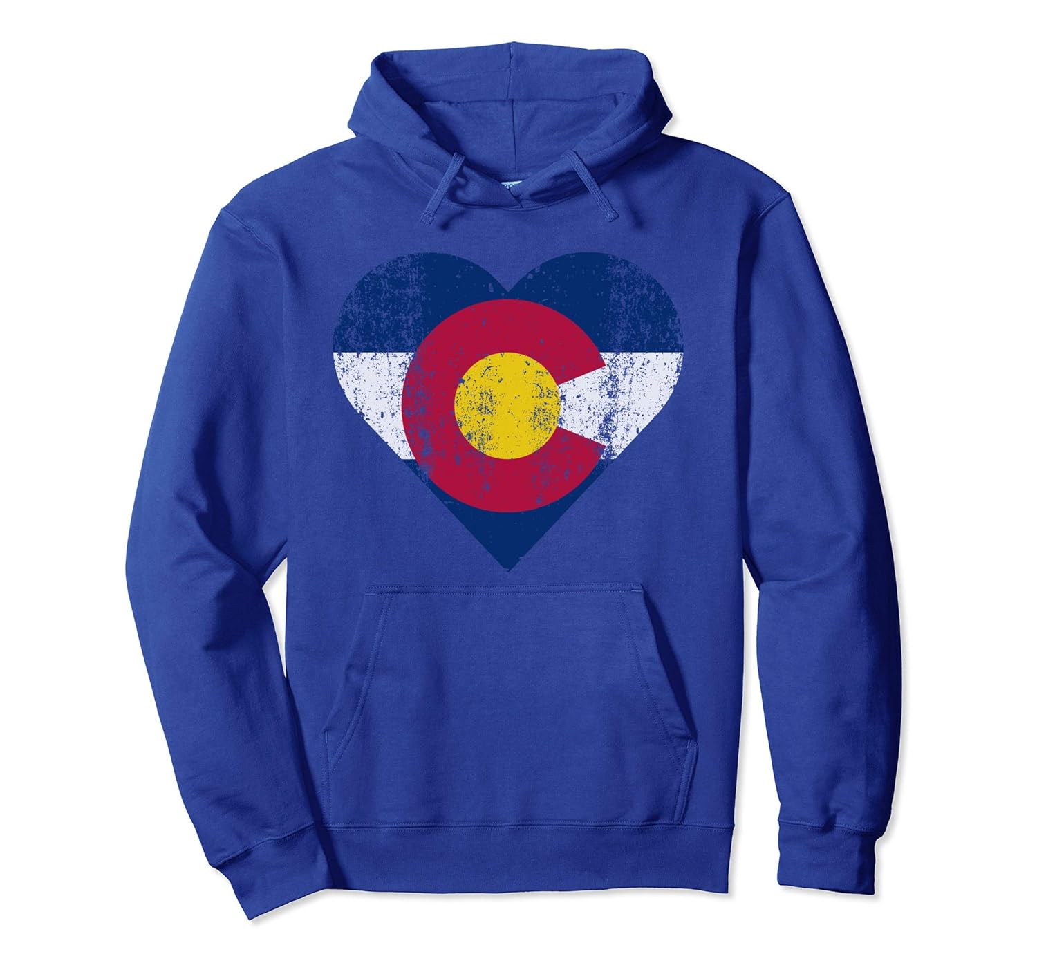 Colorado Hoodie Flag Heart Mother's Day Birthday Womens GIFT-ANZ