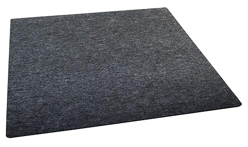 Drymate Heavy Duty Washable Potty Pad, Reusable Black Charcoal Pee