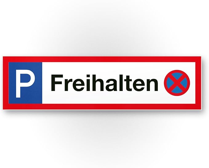 Verbotsschild 'Sitzen Verboten' | Kunststoff 40 Cm | UV-beständig Für Innen & Außen