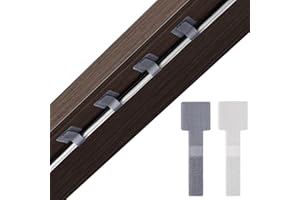 Cable Management Under Desk Straps, Trilancer Self Adhesive Hook and Loop Adjustable Cord Organizer, Cable Clips for Walls, K