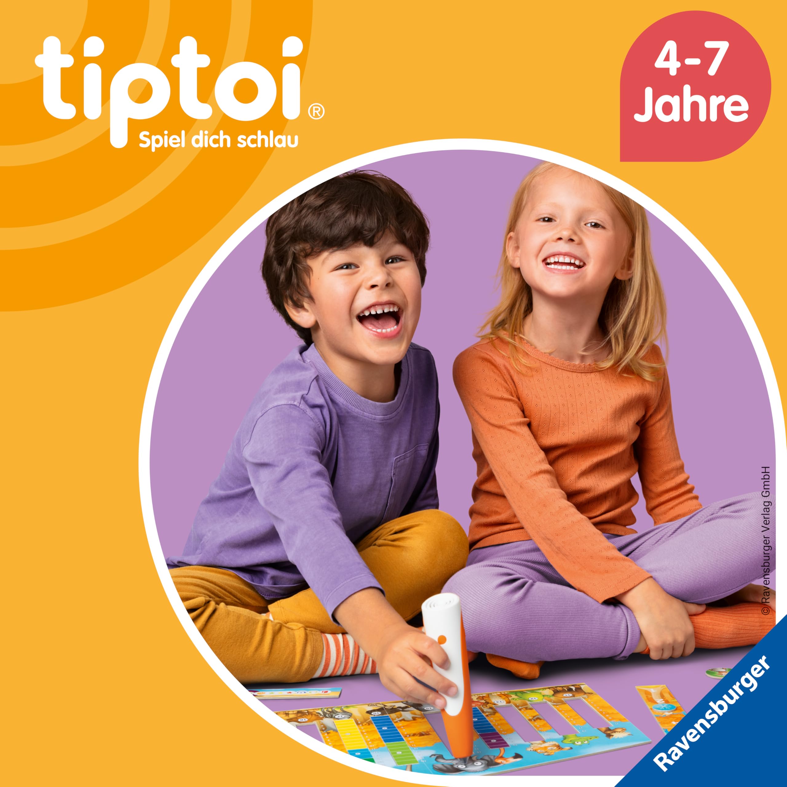 Ravensburger tiptoi Spiel 00202 - PAW Patrol Rettungseinsatz - Lernspiel ab 4 Jahren, lehrreiches Lizenzspiel für Jungen und Mädchen, für 1-4 Spieler