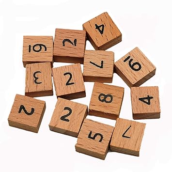 Wood Expressions Sudoku Small Thinking Tiles