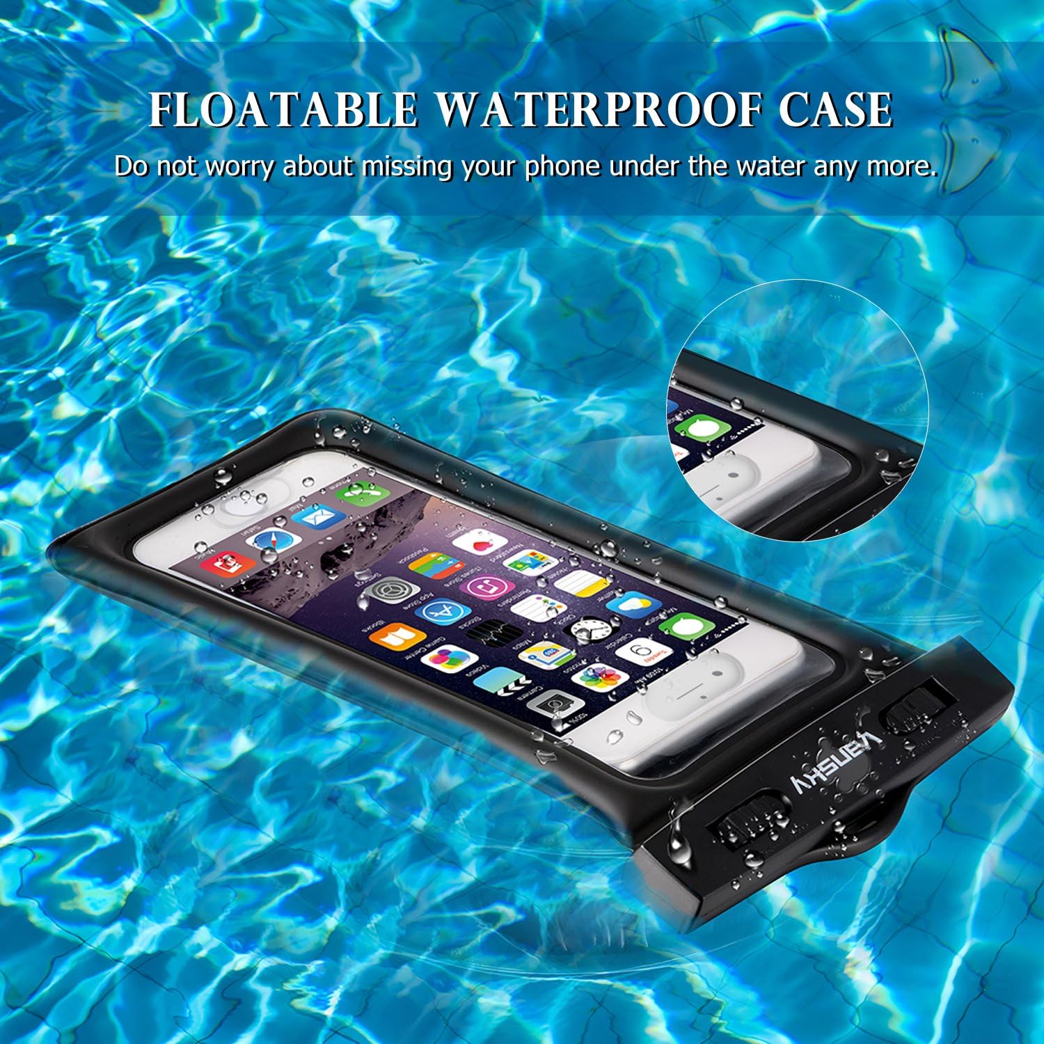 h2odyssey floating phone pouch