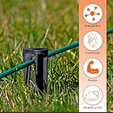 ECENCE Ground Pegs for Robotic Lawnmowers - 50 Durable Spikes & Hooks view 6