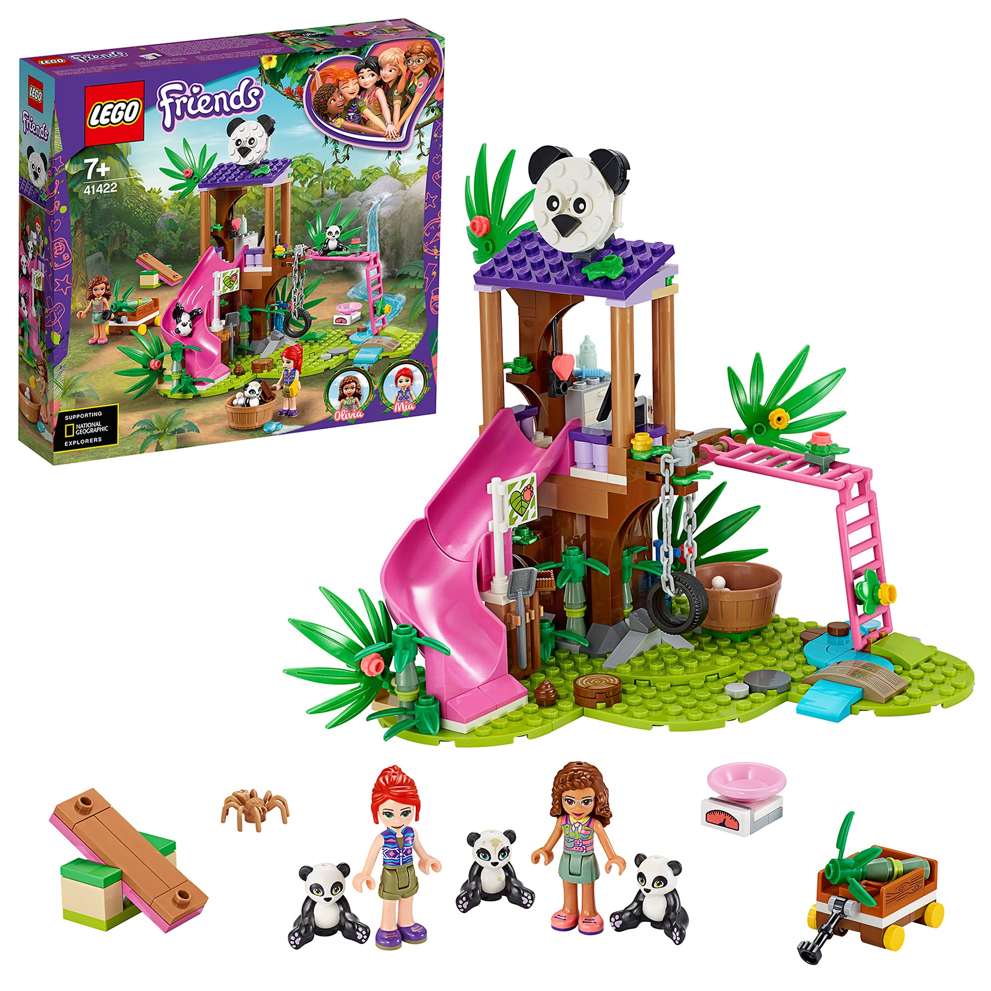 LEGO 41422 Friends Panda Jungle Tree House