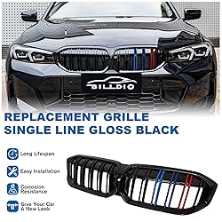 BILLDIO G20 Grill - Black Kidney Grille Compatible