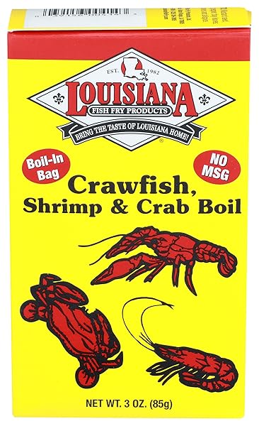 LOUISIANA BOIL CRAB SEED BAG, 3 OZ
