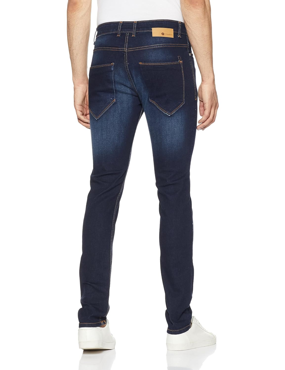 symbol amazon brand men's slim fit jeans